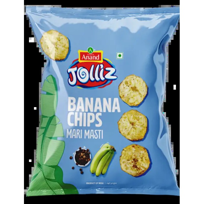 Jolliz Banana Chips Marinated 135 GM