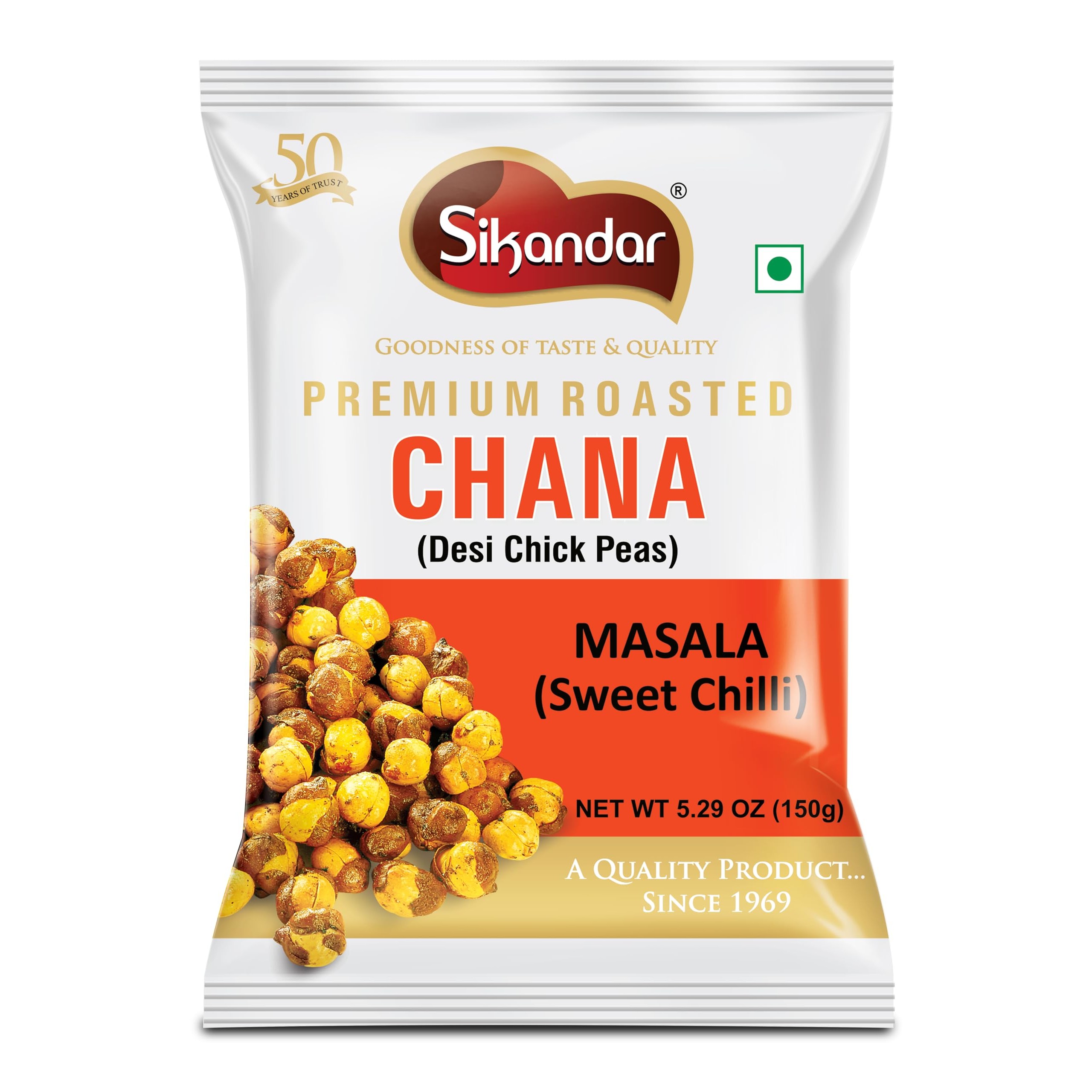 SIKANDAR PRMM RSTD CHANA 150 GM