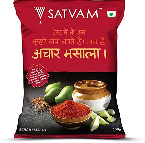 SATVAM ACHAR MASALA  500 GM