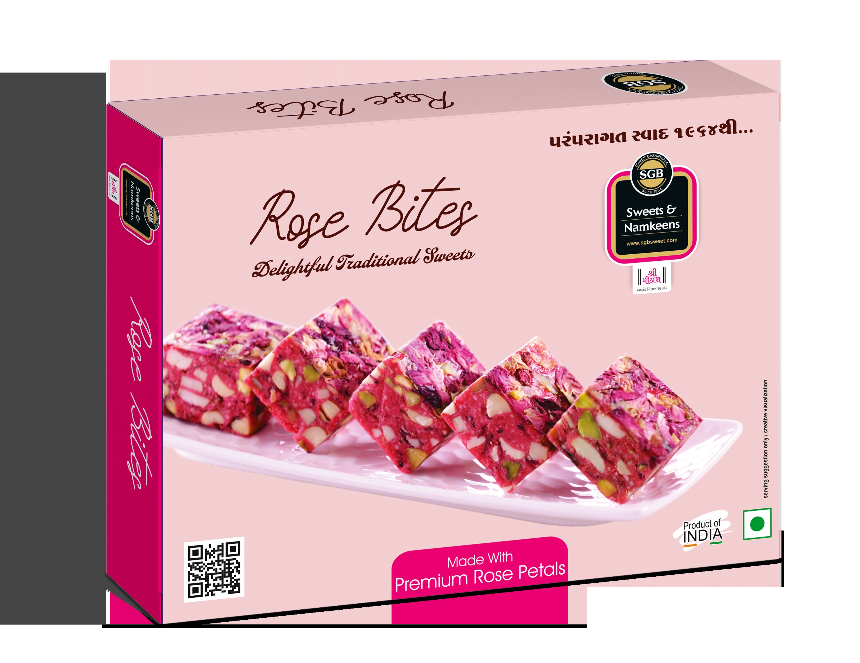 SGB ROSE BITES 350 GM