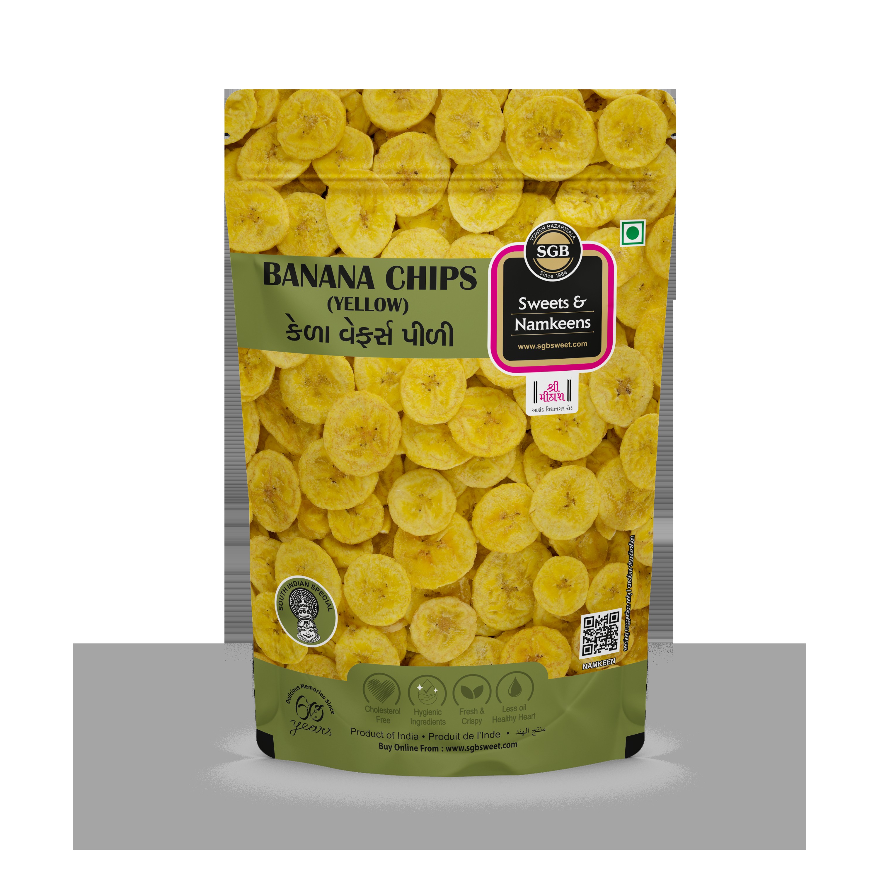 SGB BANANA CHIPS 100 GM