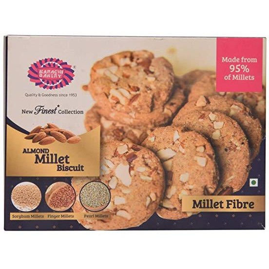 Karachi Almond Millet Biscuit 300 GM