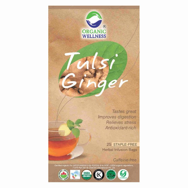 Organic Wellness Tulsi Ginger 25 BAG