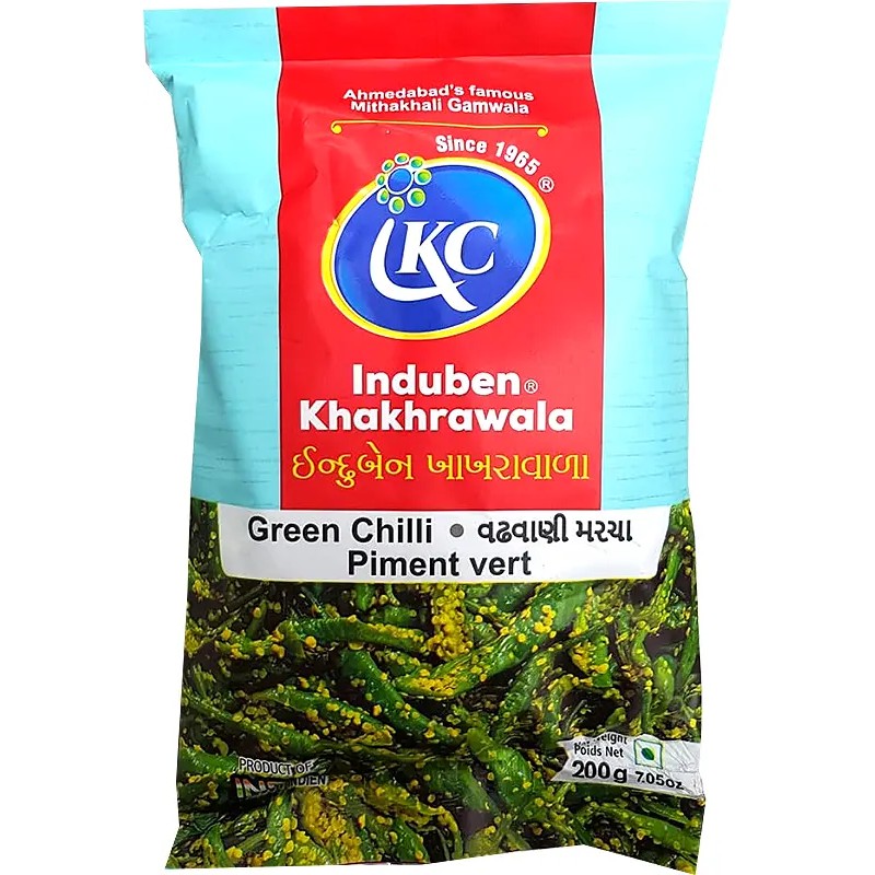 Induben Green Chilli Pickle 200 GM