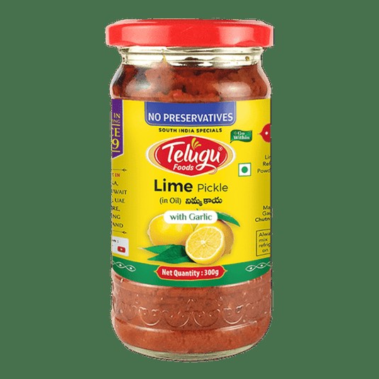 Telugu Lime Pickle 300 GM