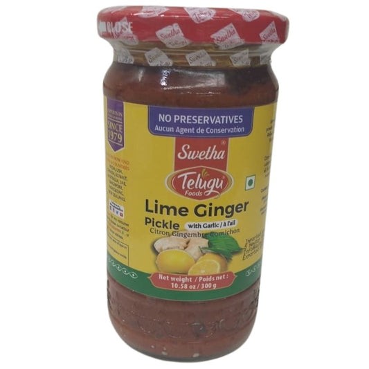 TELUGU LIME GINGER  300 GM