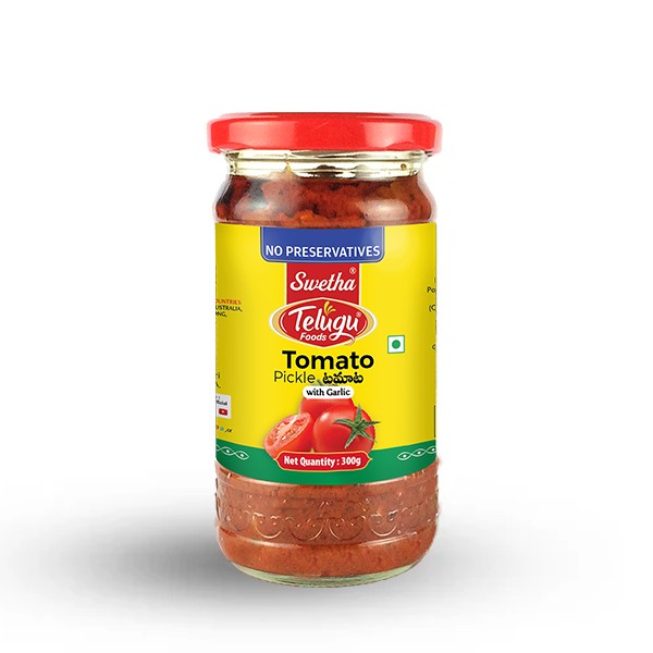 SWETHA TELUGU Telugu Tomato Pickle 300 GM