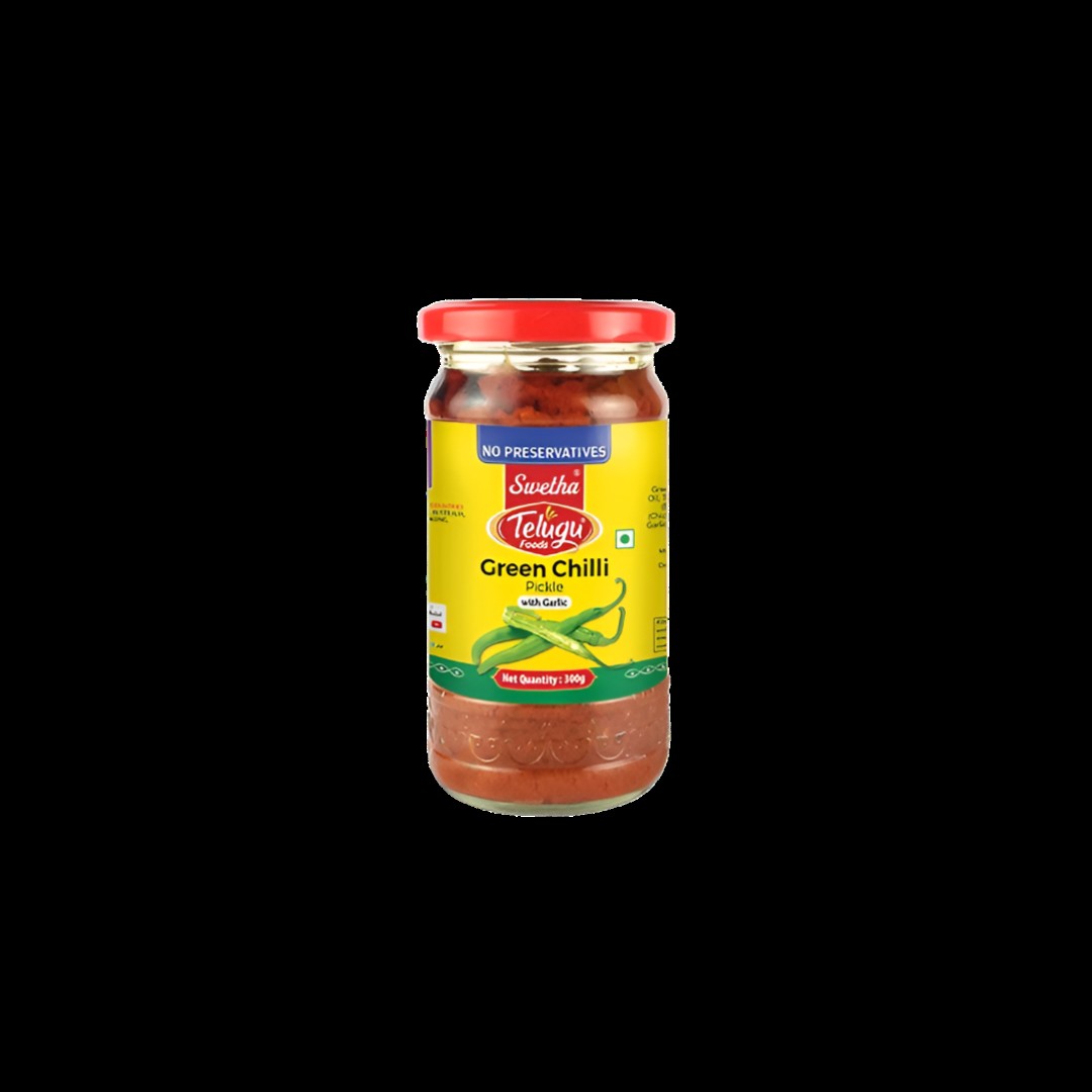 TELUGU GREEN CHILLI 300 GM
