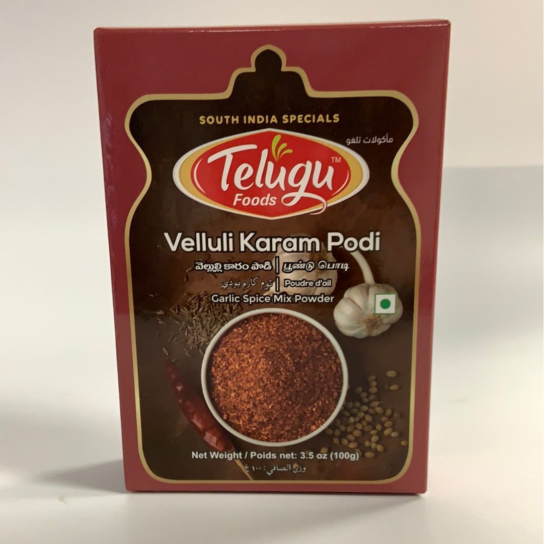 Telugu Pickle Vellulli Karam (Garlic Spice Mix) 100 GM
