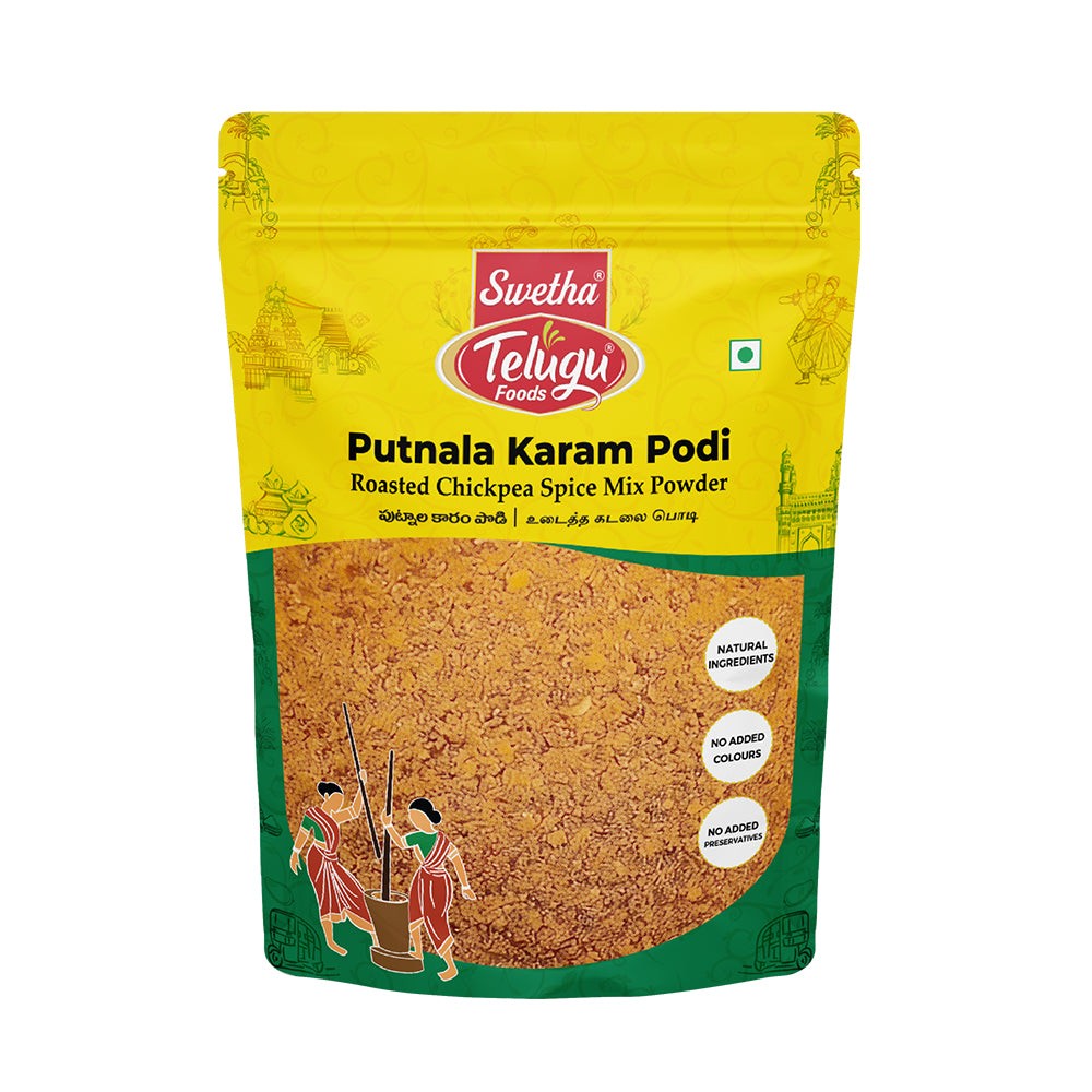 Telugu Foods Telugu Foods Putnala Karam Podi 100 GM