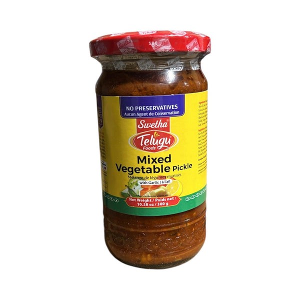 Telugu Mixed Vegetable Pickle 300 GM