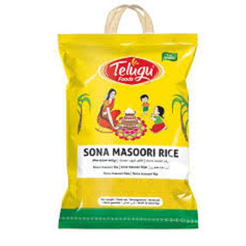 SWETHA TELUGU Telugu Sona Masoori Rice 20 LBS