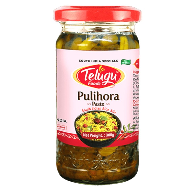 TELUGU PULIHORA PASTE 300 GM