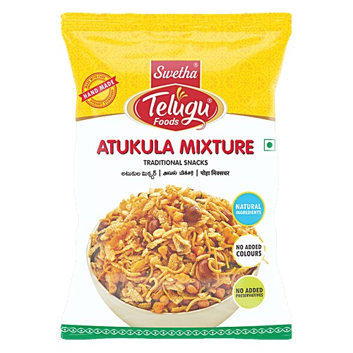 SWETHA TELUGU Telugu Atkula Mixture 170 GM