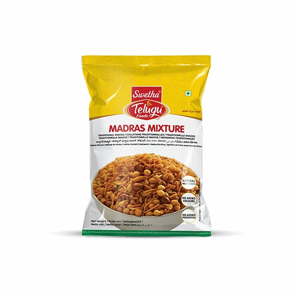 SWETHA TELUGU MADRAS MIXTURE TELUGU FOODS 110 GM