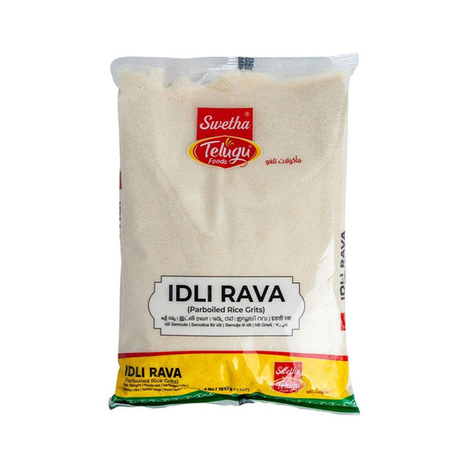 SWETHA TELUGU Telugu Idli Rava 4 LBS