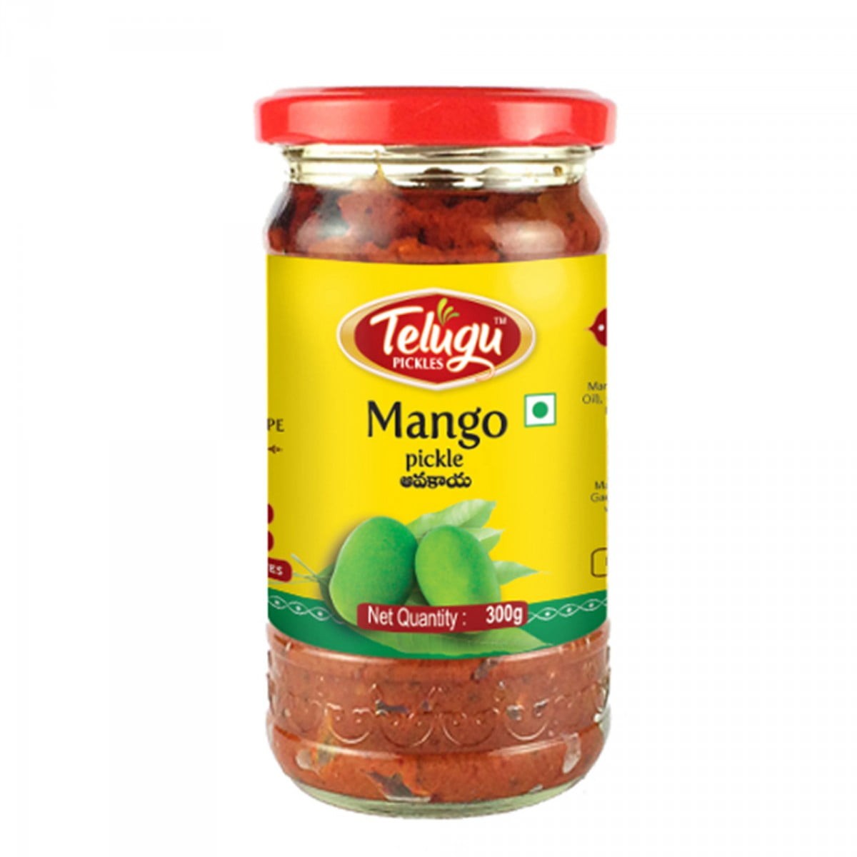 TELUGU CUT MANGO PICKLE 300 GM
