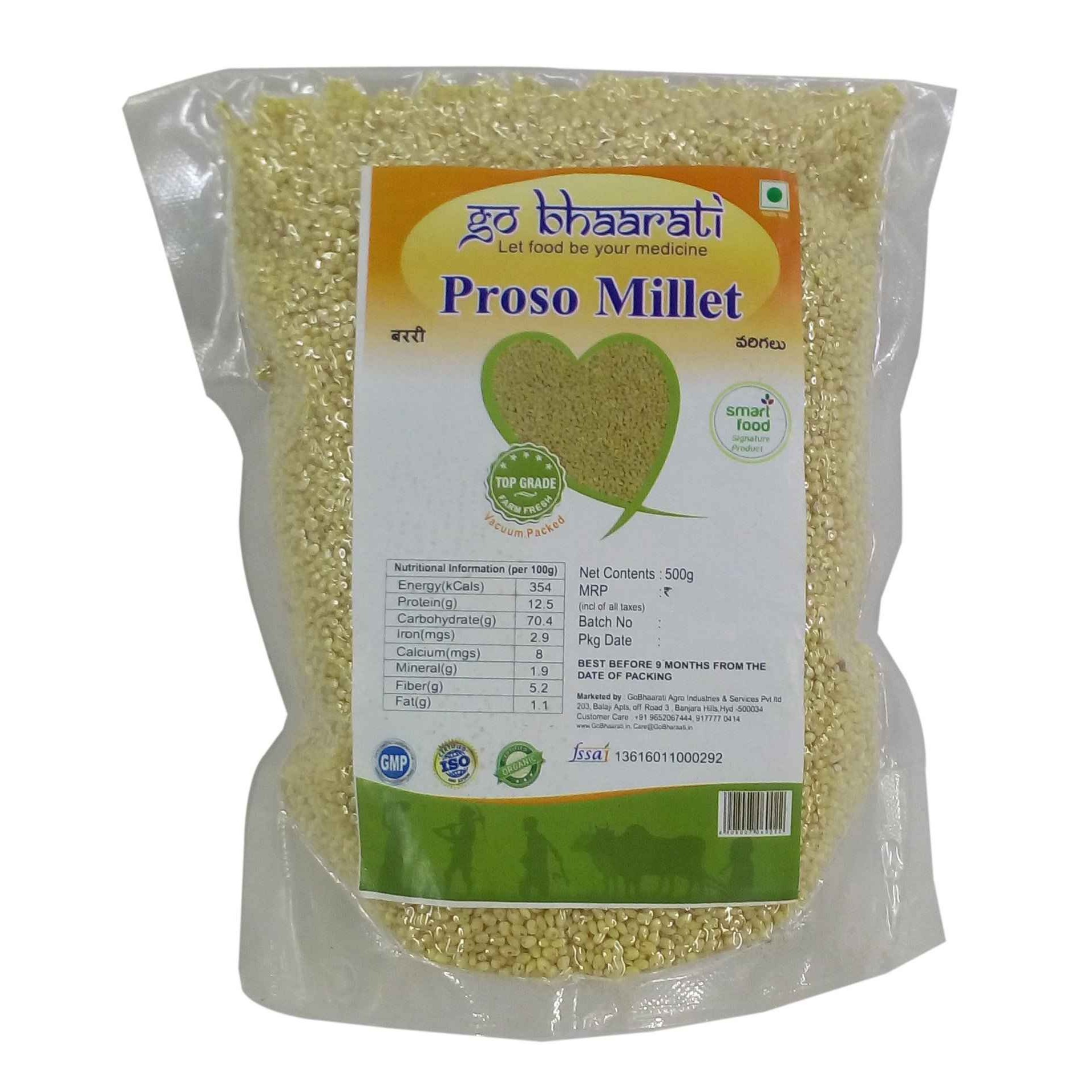GO WITHIN PROSO MILLET 500 GM