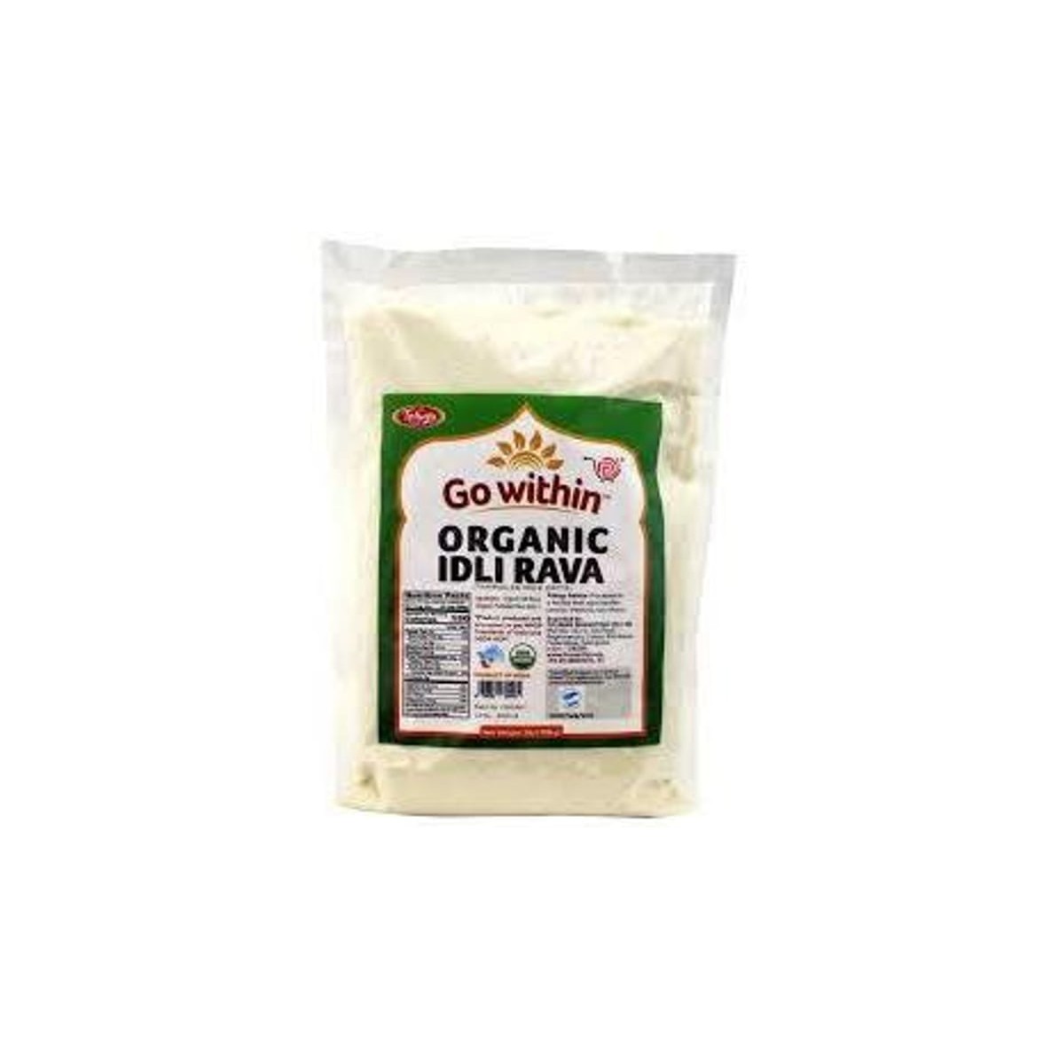 Go Within Organic Idli Rava 2 Lbs