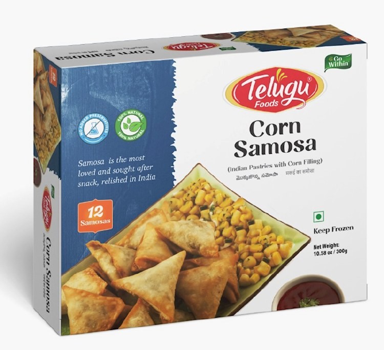 SWETHA TELUGU Telugu Corn Samosa 300 GM