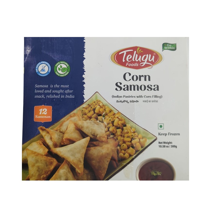SWETHA TELUGU Telugu Corn Samosa 300 GM