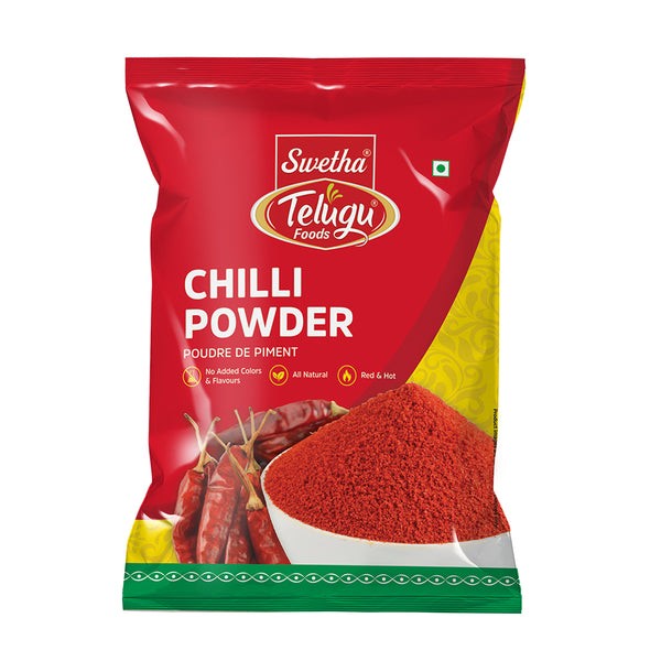 SWETHA TELUGU Telugu Guntur Chilli Powder  400 GM