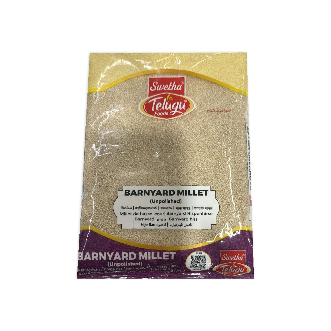 Swetha Swetha Unpolished Barnyard Millet 2 LBS