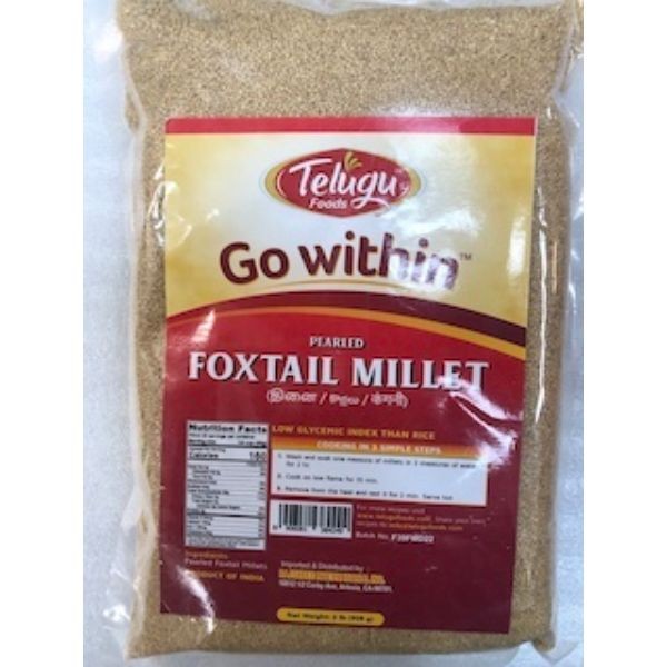 TELUGU GO WITHIN FOXTAIL MILLET 2 LBS