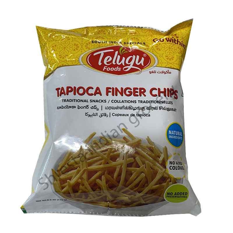 TAPIOCA FINGER CHIPS TELUGU 170 GM