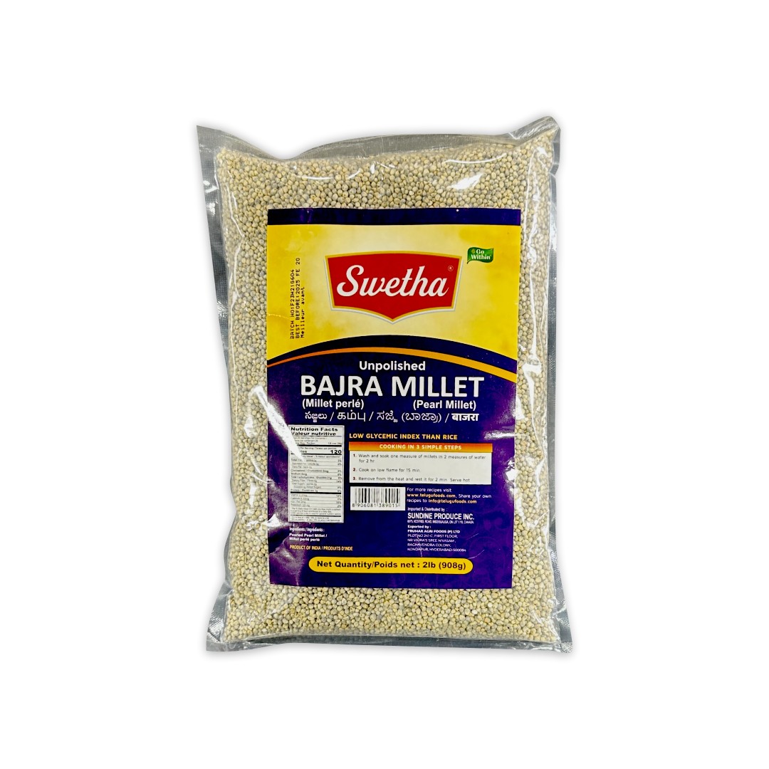 Swetha Swetha Unpolished Bajra Millet 2 LBS