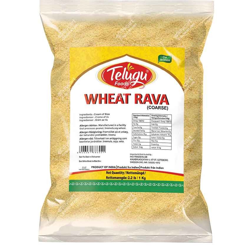 TELUGU WHEAT RAVA FINE 2 LBS