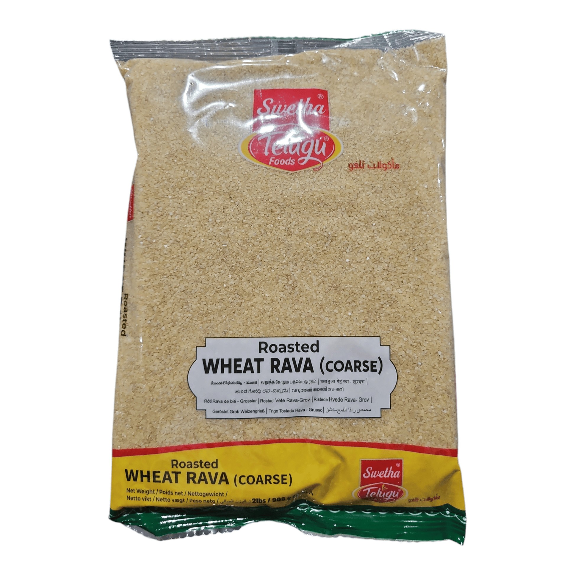 SWETHA TELUGU WHEAT RAVA COARSE TELUGU 4 LBS