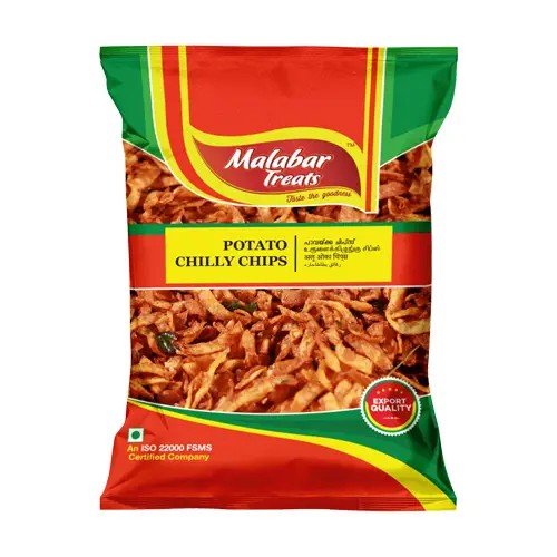 MALABAR TREATS POTATO CHILLI CHIPS 200 GM