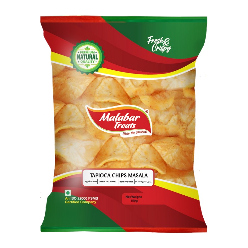 MALABAR TREATS TAPIOCA CHIPS 150 GM
