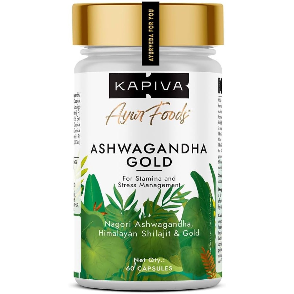 Kapiva Ashwagandha 60 COUNT