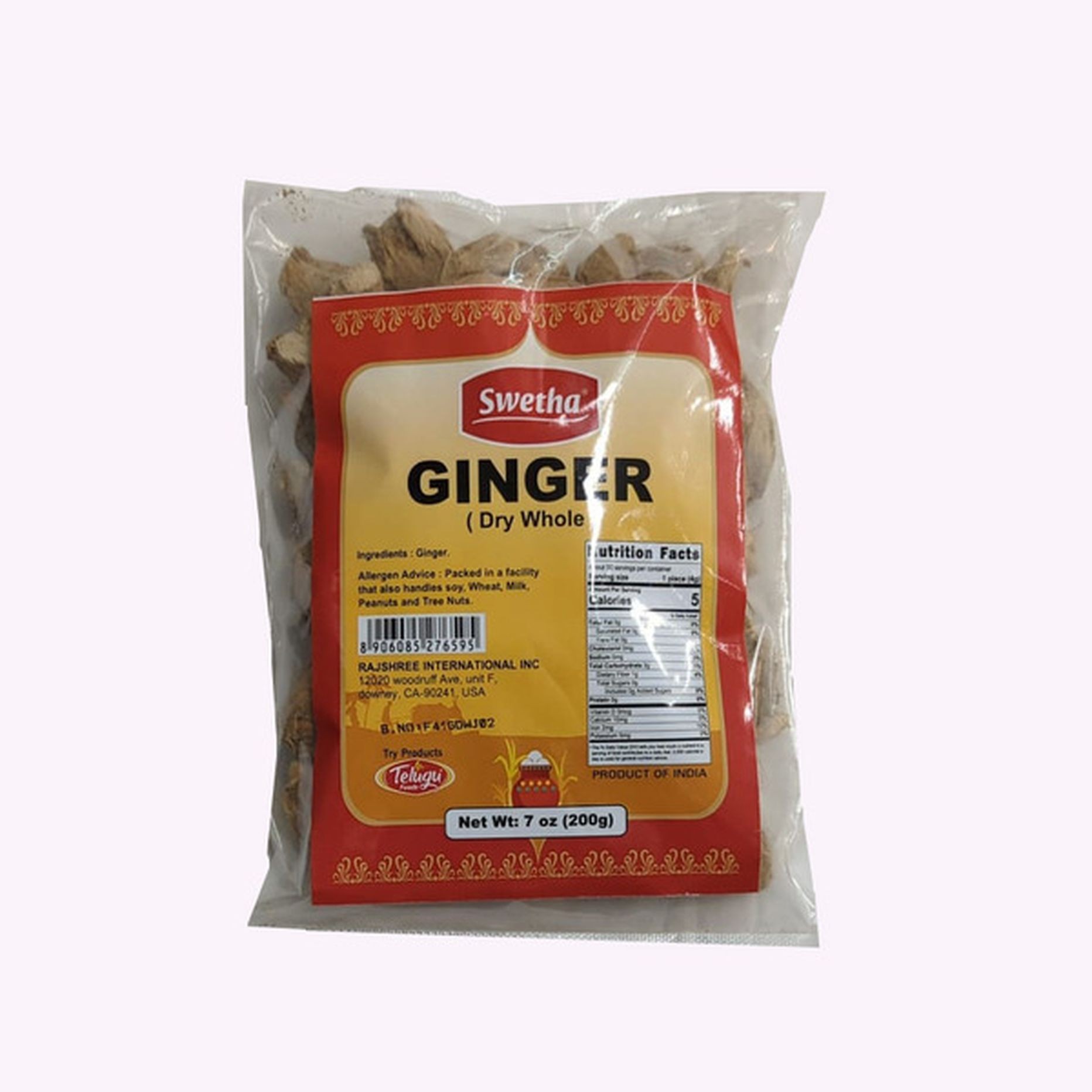 Swetha Ginger Dry Whole 200 GM