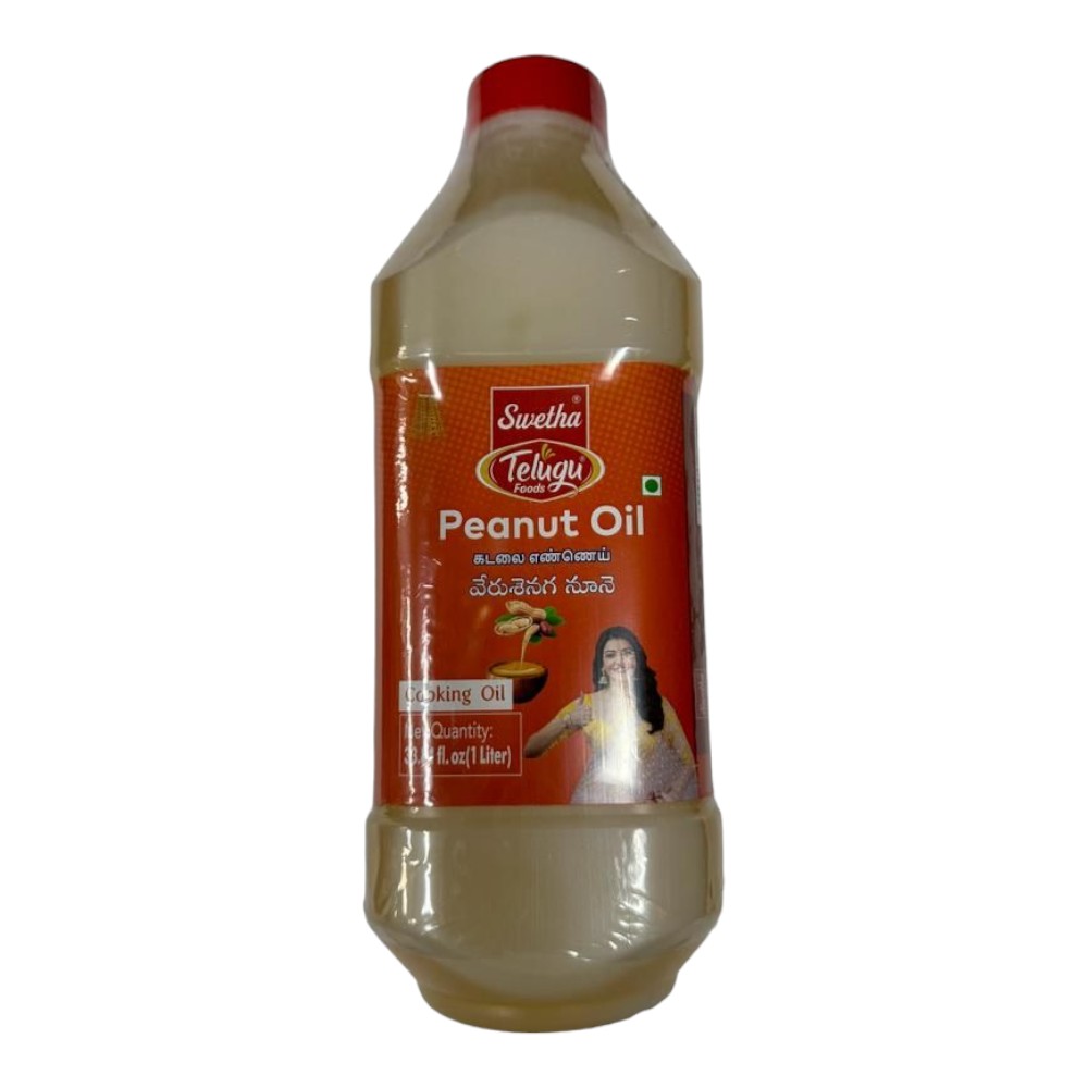 Swetha Brand Groundnut Peanut Oil 1 LTR