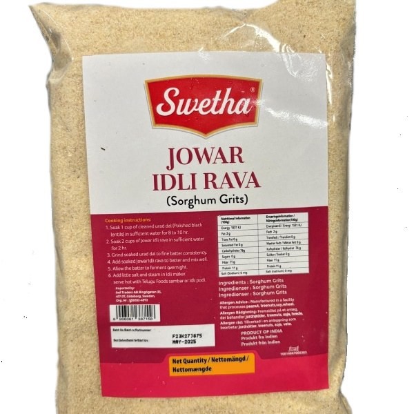 SWETHA JOWAR IDLI RAVA