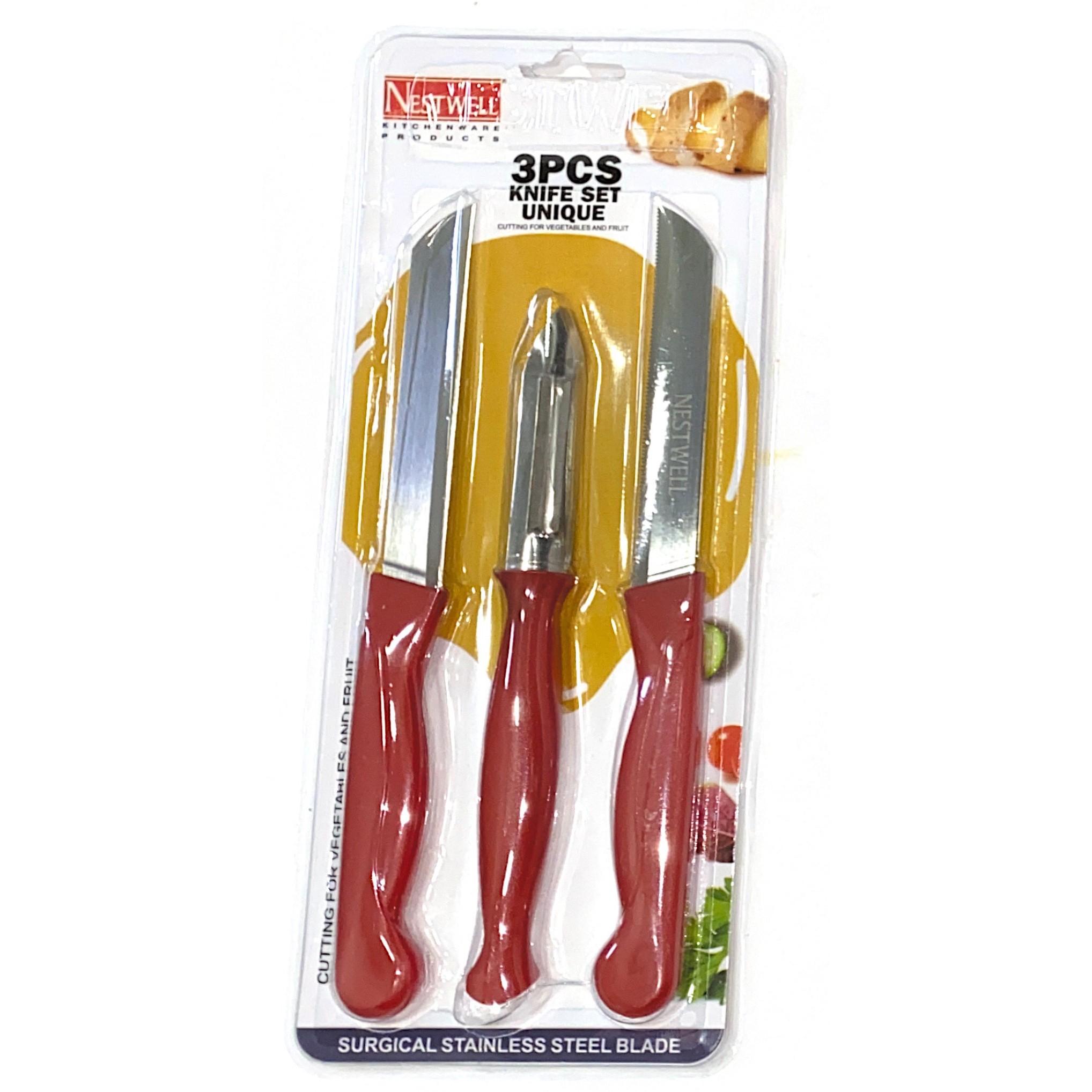 Nestwell Knife Set 3pcs 1 EACH
