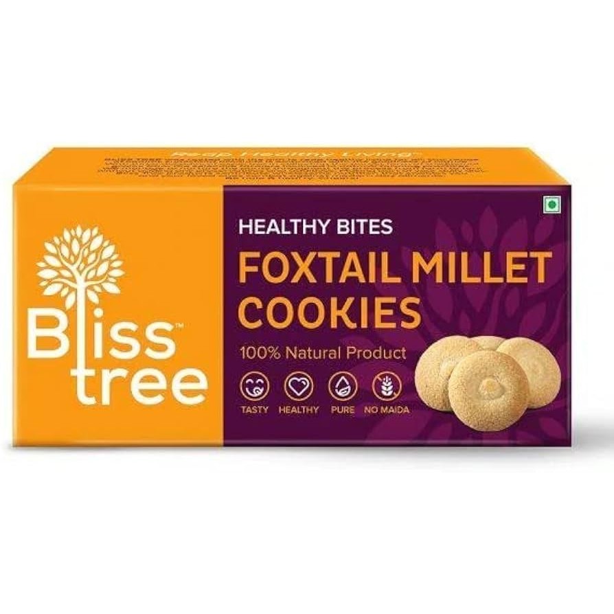 Bliss Foxtail Millet Cookies 75 GM