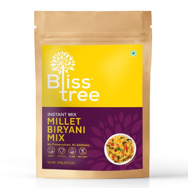 Blisstree Millet Biryani Mix Instant Mix 300 GM