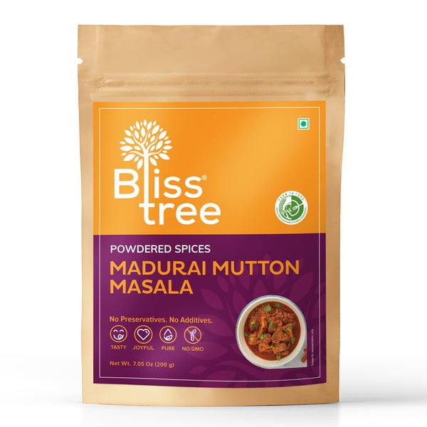 BlissTree Madurai Mutton Masala  7.05 OZ