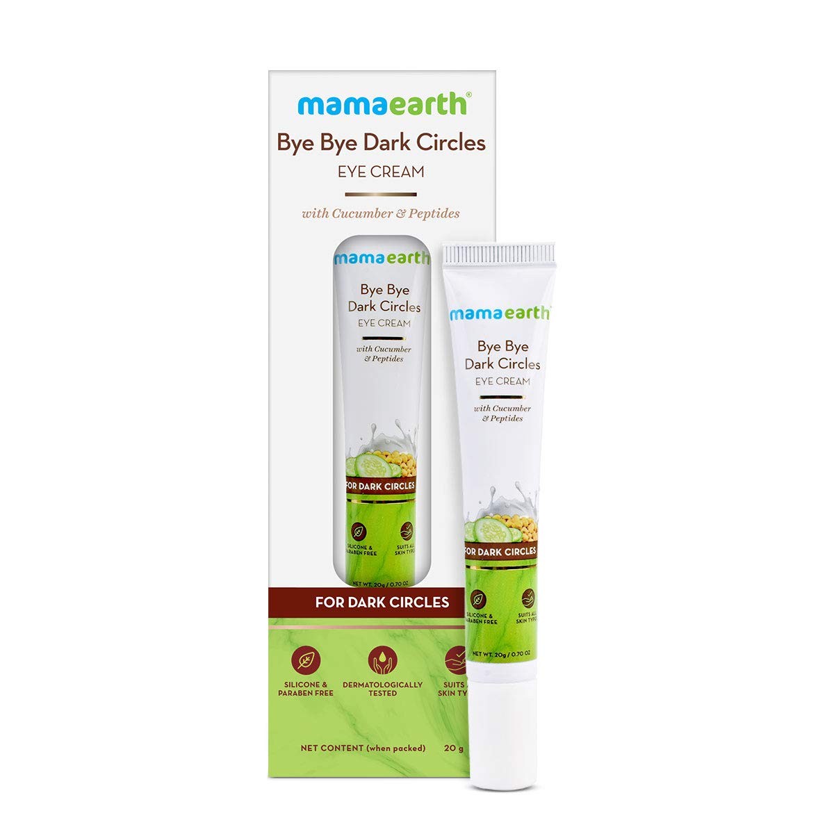 MAMA EARTH DARK CIRCLES CRE 20 GM