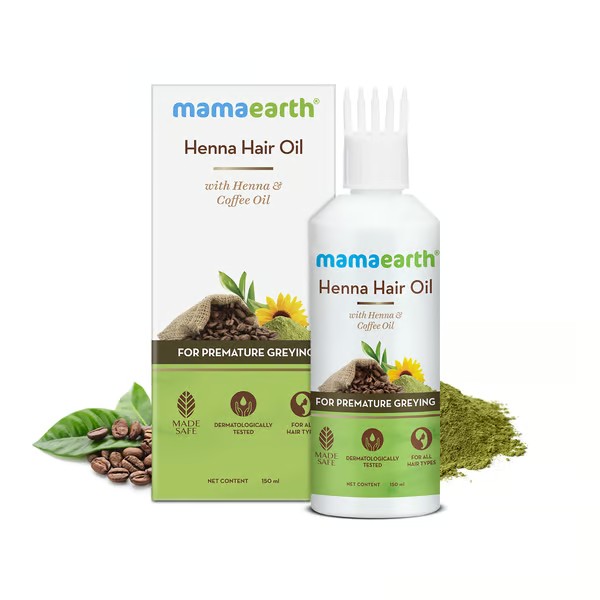 Mamaearth Henna Hair Oil 150 ML