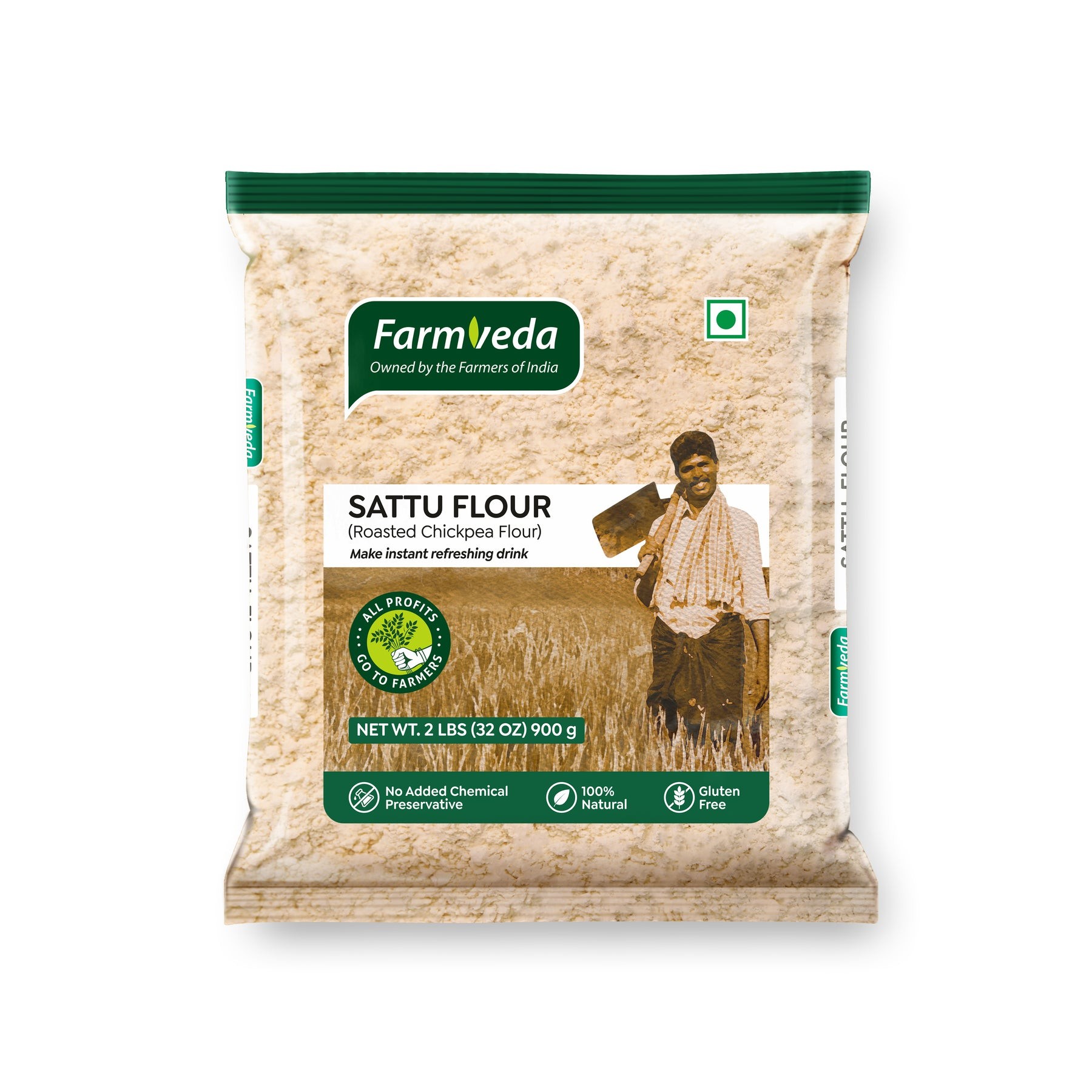 Farmveda Sattu Flour 2 LBS