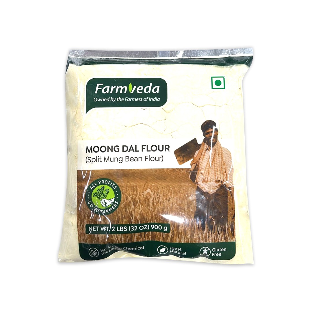 FARMVEDA MOONG DAL FLOUR 2 LBS