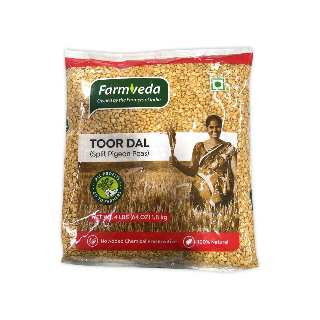 Farmveda Toor Dal 4 LBS