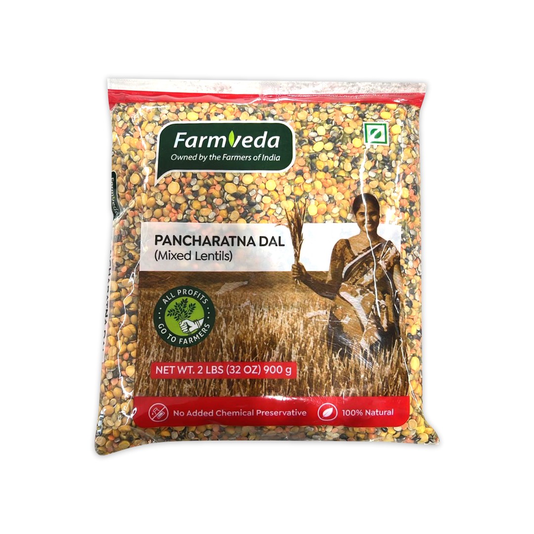 FARMVEDA MIX PANCHARATNA DAL 2 LBS