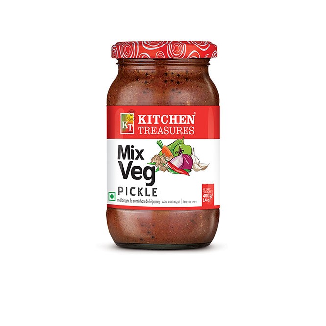 KT MIXED VEGETABLE PICKLE 400 GM