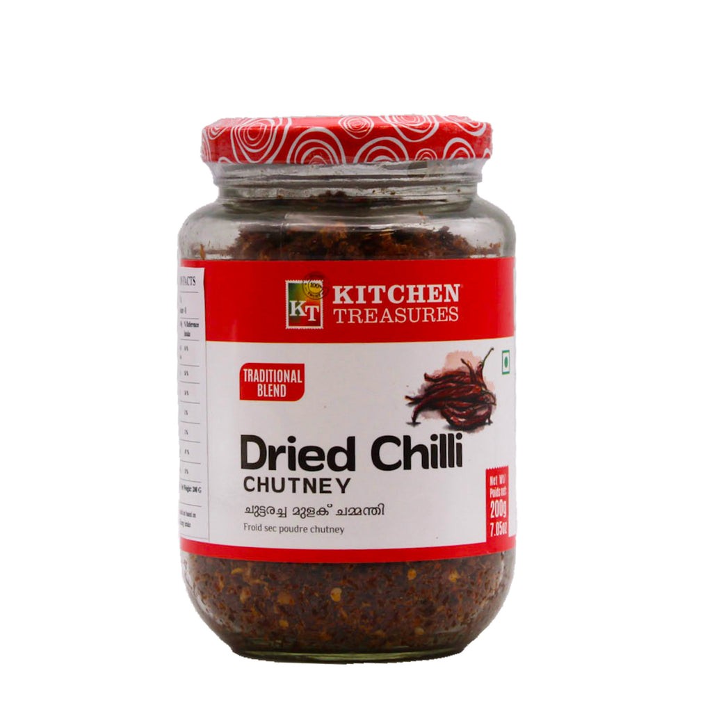 KT DRIED CHILLI CHUTNEY 200 GM
